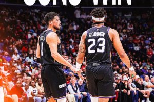 Booker da 30, i Suns chiudono forte nel finale. Battuti i Pelicans