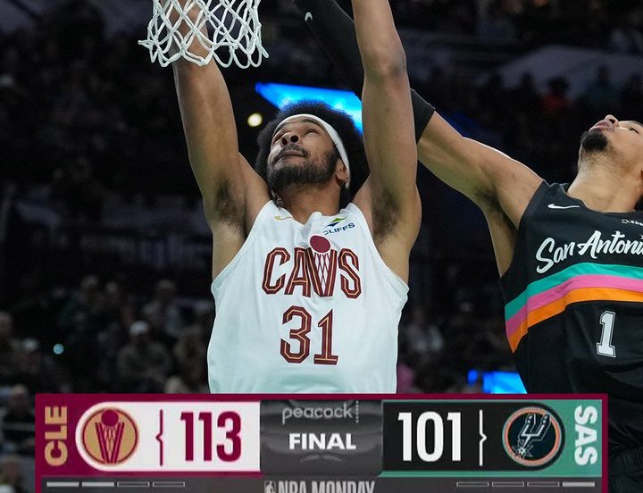 Cleveland Cavaliers San Antonio Spurs Allen Wembanyama 113-101