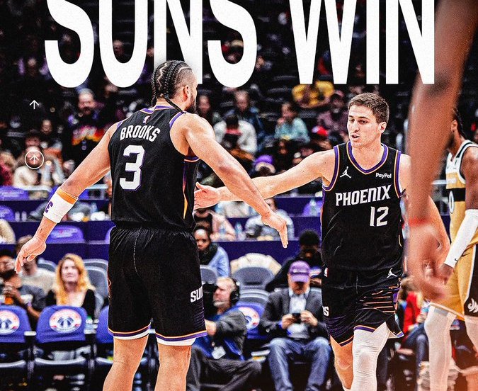 Phoenix Suns Washington Wizards Brooks Gillespie 115-101