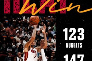 Jokic va giù, Miami accelera: Denver crolla nella ripresa