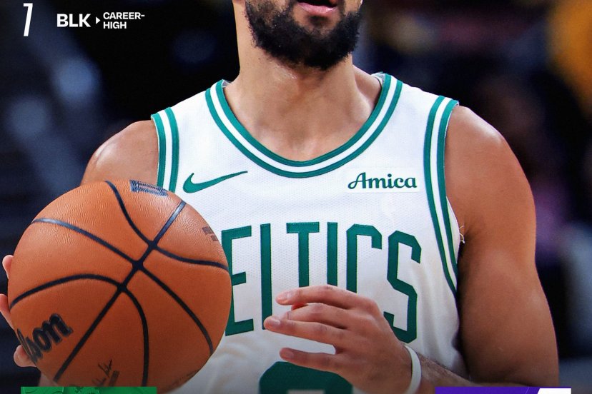 Boston Celtics Utah Jazz Derrick White 7 stoppate