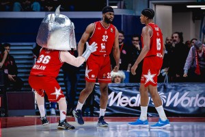 Olimpia Milano-Dubai Basketball: due assenze per Peppe Poeta