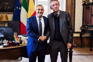 Guerri Napoli: il presidente Rizzetta incontra il sindaco di Napoli Gaetano Manfredi