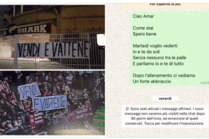 Valerio Antonini pubblica una chat con Alibegovic poi la provocazione: Lascio le squadre al Sindaco