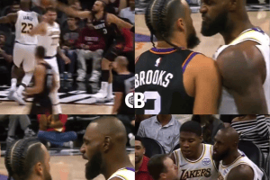 Phoenix Suns’ Dillon Brooks ejection flips momentum back to Lakers