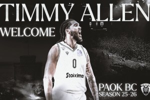 Paok, ufficiale Timmy Allen