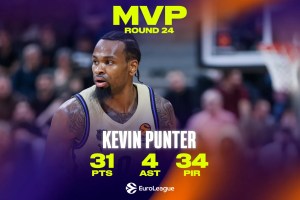 EuroLeague Round 24 MVP: Kevin Punter powers Barcelona