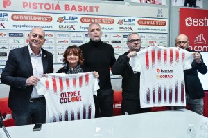 “Oltre i Colori”: Estra Pistoia Basket e RSR Sebastiani Rieti in campo nel ricordo di Raffaele Maria