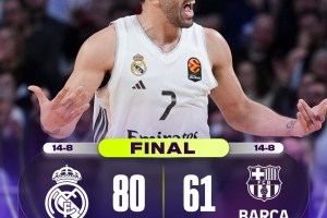 EuroLeague Round 22 | Il Real Madrid fa la voce grossa e si prende il Classico: Barcellona dominato