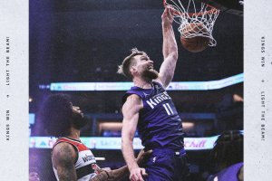 Sacramento festeggia il ritorno di Sabonis con un netto successo sugli Wizards