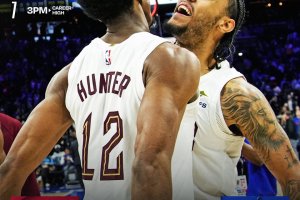 Tyson on fire, i Cavs si impongono in casa dei 76ers