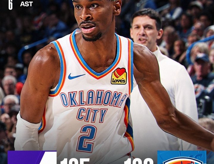 Gilgeous-Alexander Thunder Jazz 129-125 OT