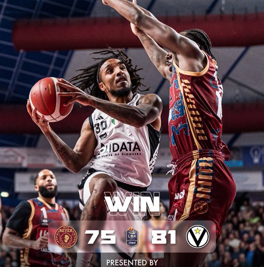 Dal -18 alla vittoria: la rimonta della Virtus contro Venezia