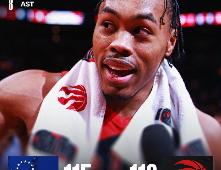 Raptors 76ers 116-115 Barnes overtime