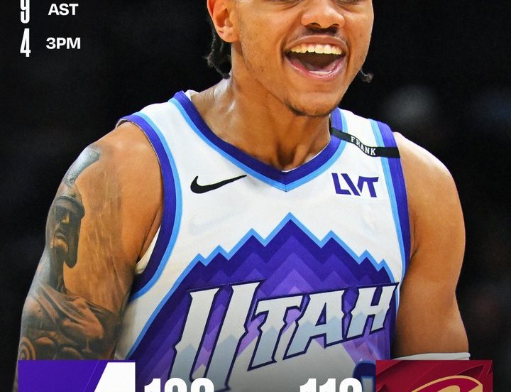 Jazz Cavaliers 123-112 Keyonte George Markkanen