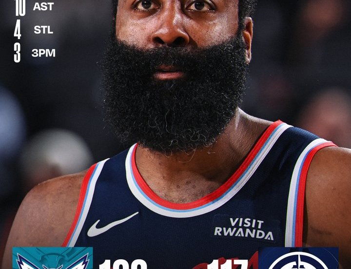 Clippers Hornets 117-109 Leonard Harden 9° all-time