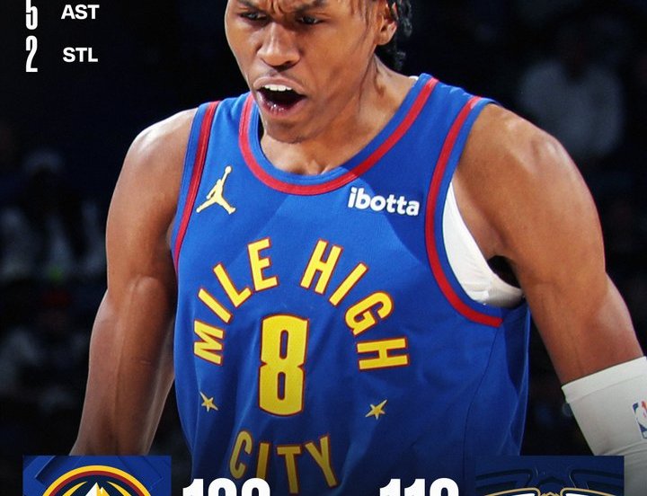 Nuggets Pelicans 122-116