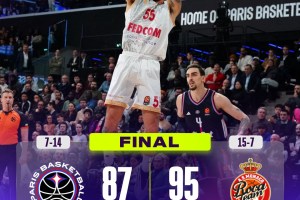 EuroLeague Round 22 | Il derby francese è del Monaco: sconfitto il Paris Basketball