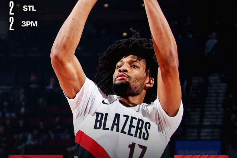 Trail Blazers Hawks 117-101