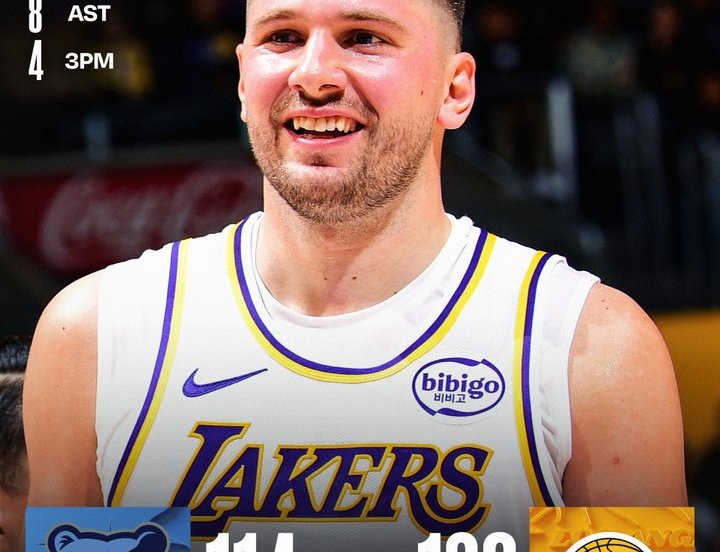 Los Angeles Lakers Memphis Grizzlies Doncic 36 120-114