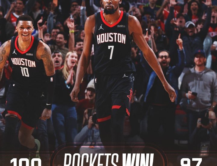 Houston Rockets Phoenix Suns Durant game winner 100-97