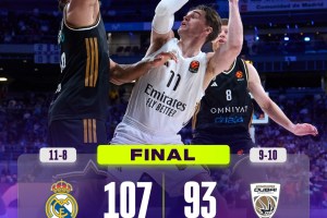 EuroLeague Round 19 | Il secondo tempo è un monologo Real Madrid: sconfitto in rimonta Dubai