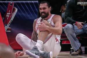 Houston Rockets’ Steven Adams suffered a sprained ankle injury