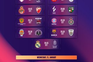 EuroLeague, nove gare si giocheranno martedì. Su dieci. E’ normale?