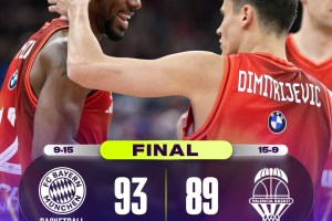 EuroLeague Round 24 | Il Bayern Monaco fa il colpaccio: sconfitto il Valencia
