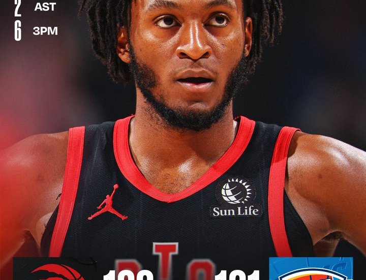Immanuel Quickley Toronto Raptors Oklahoma City Thunder