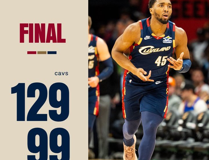 Cleveland Cavaliers Los Angeles Lakers 129-99