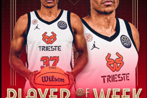Pallacanestro Trieste, Jahmi‘us Ramsey è il “Player of the Week” in BCL