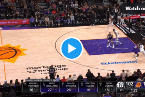Rookie Standing Tall: Egor Demin Sparks Skirmish with Dillon Brooks