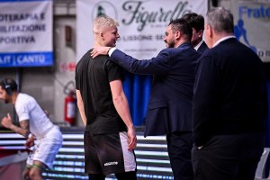 Nicola Brienza: È un peccato perché nell’ultimo quarto avevano ripreso l’inerzia