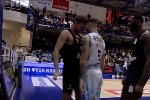 Vezenkov suspended and fined in Greece after clash with Petropoulos