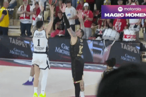 Virtus Bologna, la tripla della vittoria di Luca Vildoza