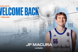 Treviso Basket, ufficiale il ritorno di JP Macura