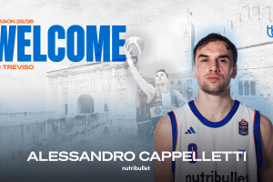 Treviso Basket, firmato Alessandro Cappelletti