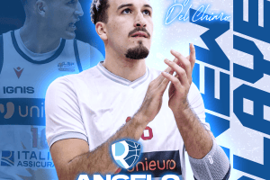 Pallacanestro Roseto, firmato Angelo Del Chiaro
