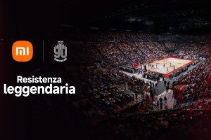 Xiaomi e EA7 Emporio Armani Olimpia Milano unite da una “resistenza leggendaria”