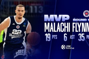 EuroCup, MVP del Round 16: Malachi Flynn trascina Bahcesehir con un game-winner
