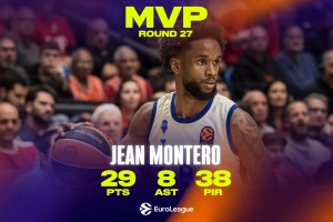 EuroLeague Round 27 MVP: Jean Montero, Valencia Basket