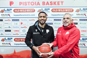 Estra Pistoia, presentato Karvel Anderson: “Siamo una squadra che deve pensare all’immediato”