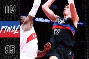 Detroit non si ferma: Cunningham detta legge anche senza i lunghi