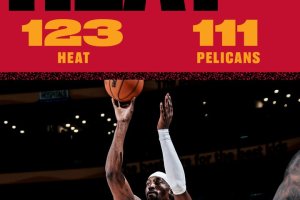Miami compatta e cinica a New Orleans, Adebayo domina su due lati