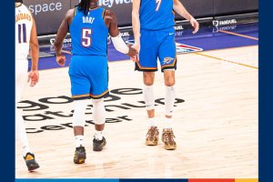 Oklahoma City spara a raffica, Phoenix travolta prima della pausa