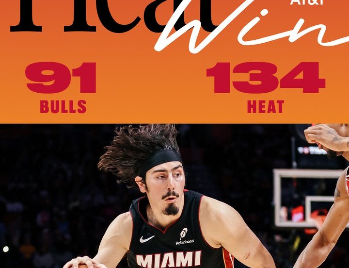 Miami Heat Chicago Bulls 134-91