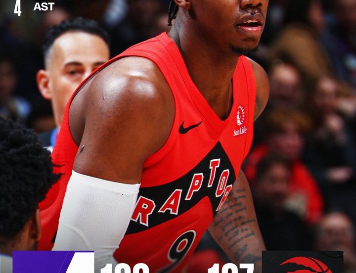 Raptors Jazz 107-100 Barrett