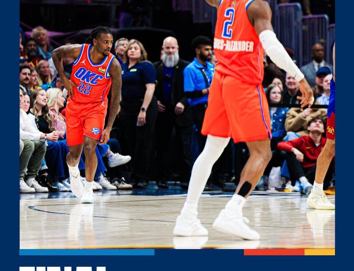 Thunder Nuggets 121-111 Gilgeous-Alexander 34