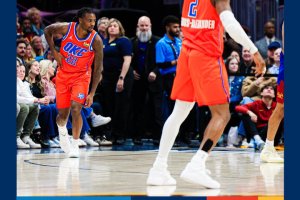 Oklahoma City Thunder, raffica da tre a Denver